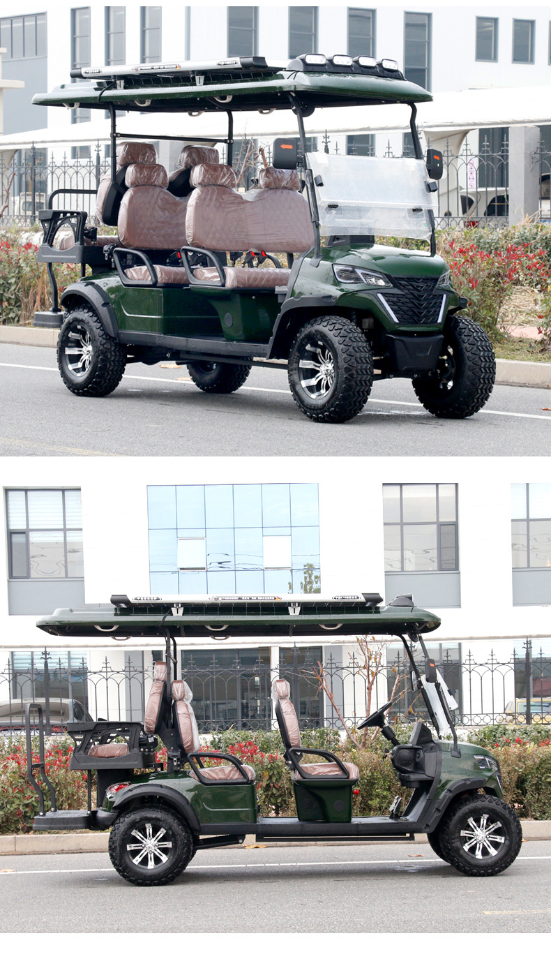 Electric golf carts, hotel resorts, golf courses, sightseeing vehicles, and golf tour vehicles