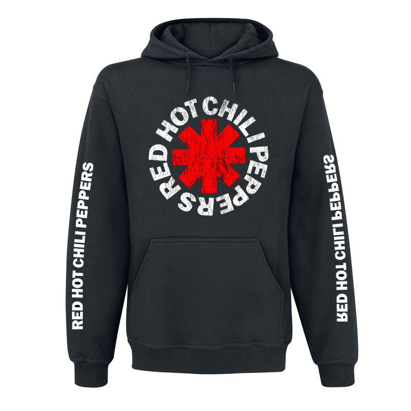 RED HOT CHILI PEPPERS RED HOT CHILI Band Rock Hooded Men's Loose Couple Jacket Sweatshirt RED HOT CHILI PEPPERS RED HOT CHILI Band Rock Hooded Men's Loose Couple Jacket Sweatshirt