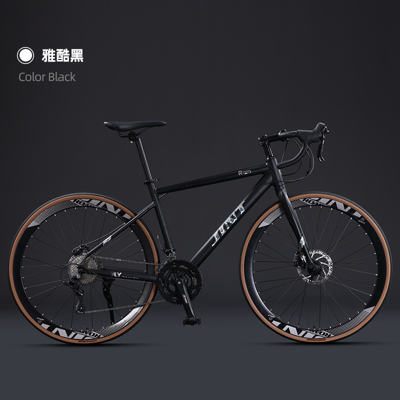 Factory wholesale JINTR680 road bike bicycle adult race variable speed bend riding X20