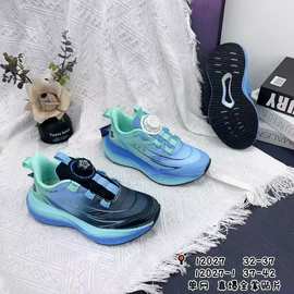男童运动鞋男童休闲鞋夏季单网全掌真爆贴片底跑步鞋一手码批发