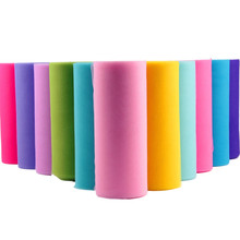 美国网纱卷15cm*25码中硬桌裙装饰TUTU纱蓬蓬裙纱面料万圣节派对