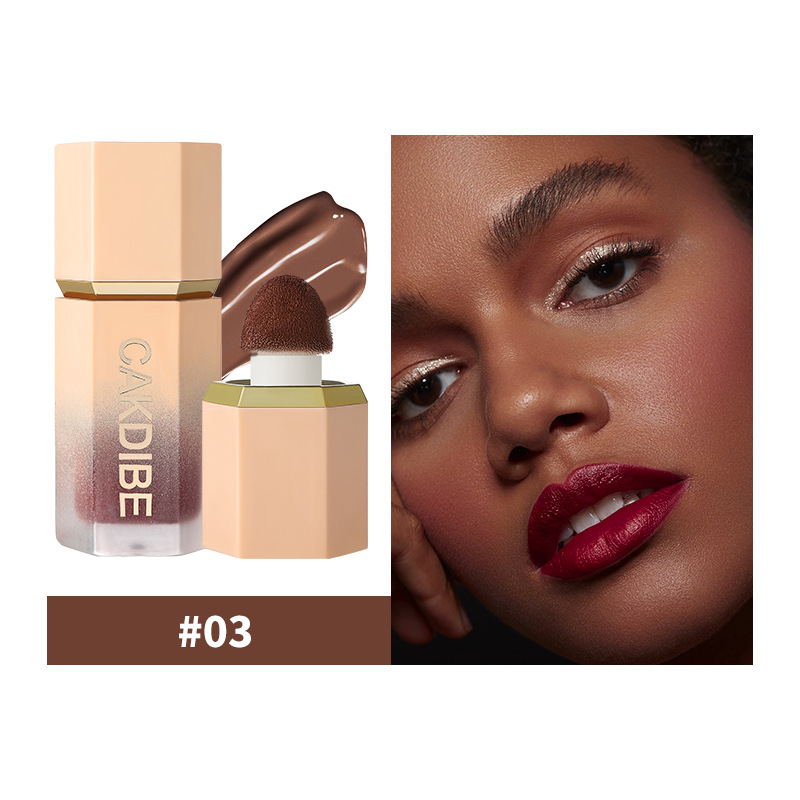 Natural three-dimensional Lightweight Concealer Beauty Highlighter Moisturizing, Breathable and brightening Liquid_voghion.com