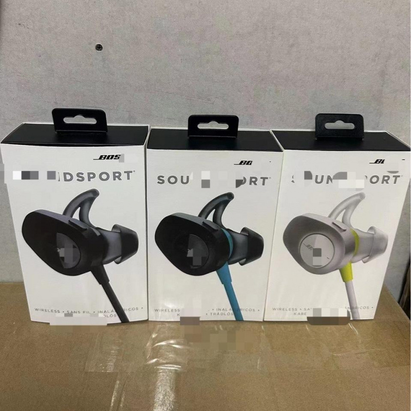Bos Sounsprt High-End Version Running Bluetooth Wireless Headset Bos Heavy Bass Fitness Sports Hanging Neck
