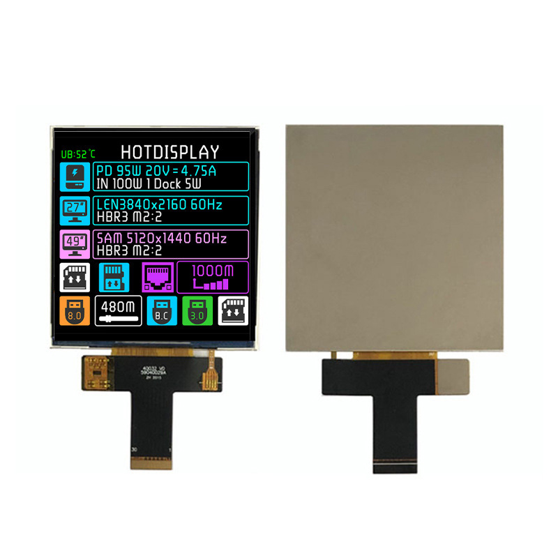 4inch Square 700 High-Brightness Lcd Display Screen with 720×720 Resolution, Mipi Interface, Wide Temperature Range Tft Color Screen