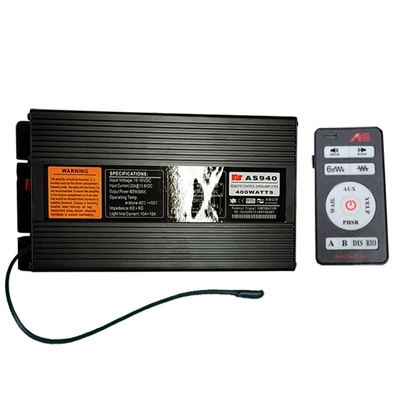 amplifier, AS940F + octagonal – Car horn/tweeter