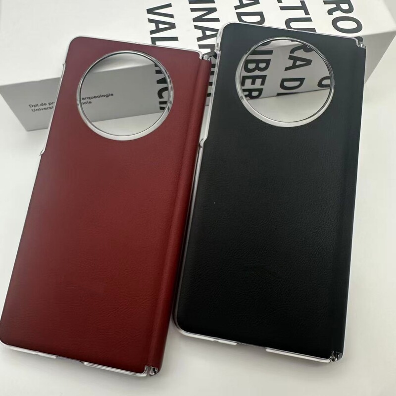 Suitable for Huawei Matex6 Genuine Leather Business Magnetic Protective Case Mate X5 Simple X3 Advanced Full-Cover Case