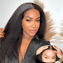 ǰ�ٽz�o�z�ٰl���˰l�zyaki straight glueless wig human hair