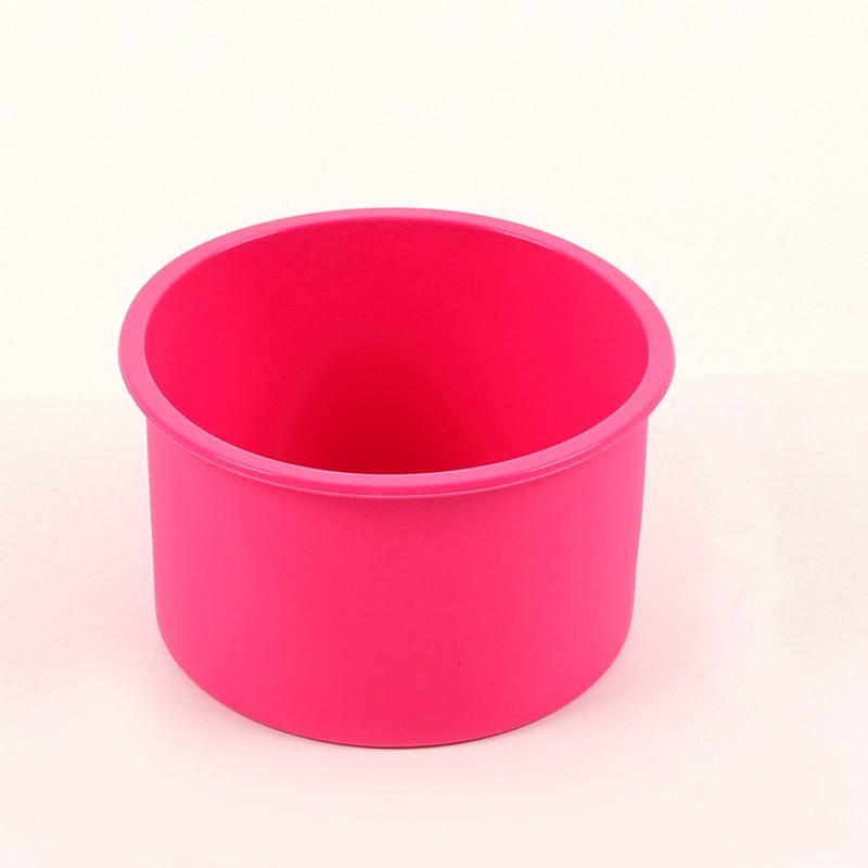Molde redondo de la torta molde de silicona molde para hornear multi-tamaño pastel DIY hornear molde de la torta