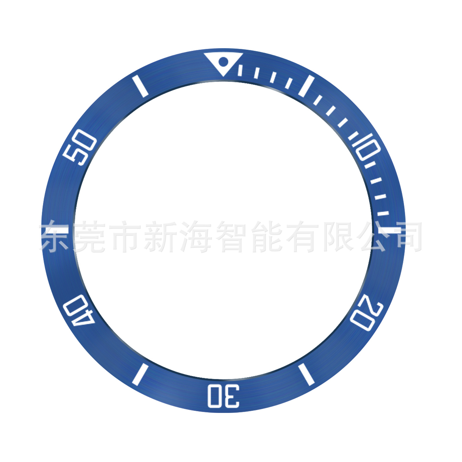 롤렉스 모델 B-파란색 원과 흰색 문자