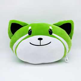 跨境新款The Weeknd Kiss Land plush 绿狐狸 玩偶 毛绒玩具公仔
