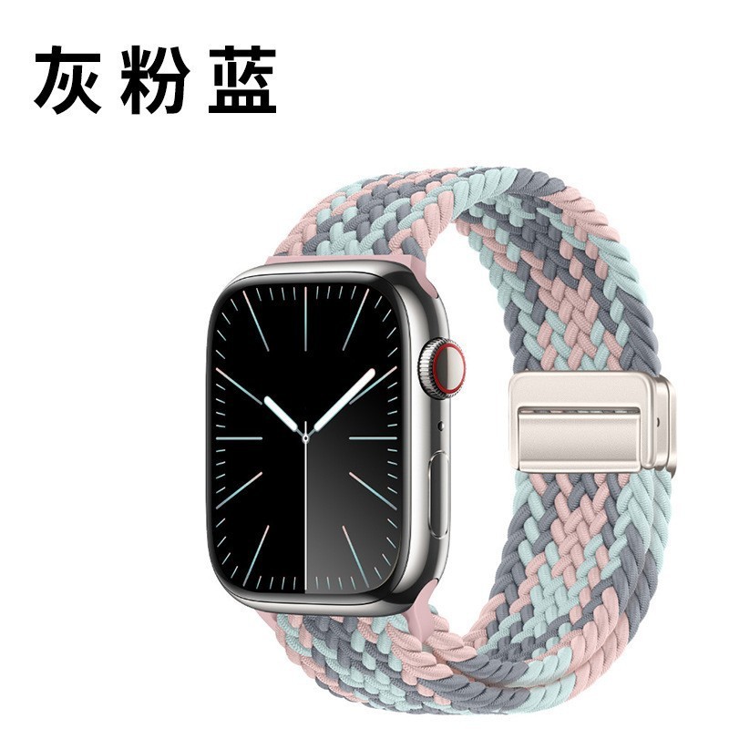 Apple Watch ストラップ iwatch45678910 世代磁気バックルナイロン織時計ストラップに適しています。|undefined