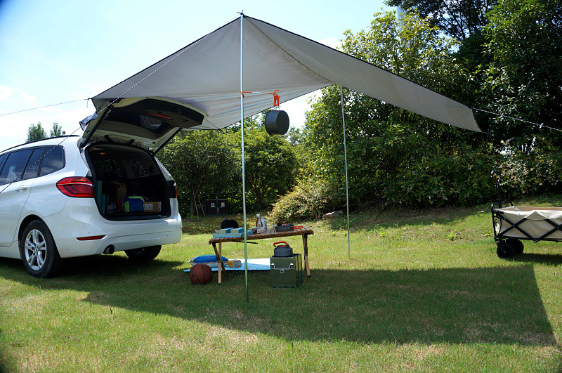 Sunscreen car awning side awning outdoor rainproof camping car rear tent suv car side tent side tent canopy