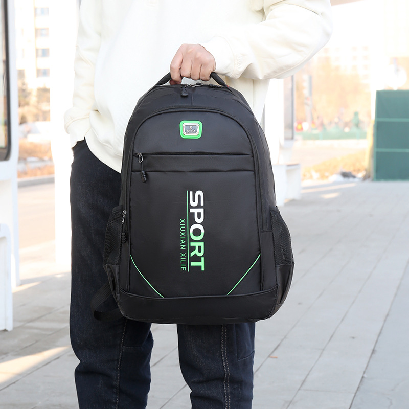 Bolsos de hombro para hombres de gran capacidad, mochilas de computadora para viajes de ocio, mochilas para estudiantes de secundaria, estudiantes de secundaria, estudiantes universitarios