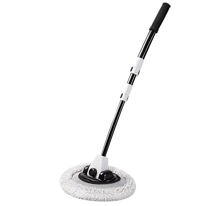 Mopo de lavado de automóviles varilla curva retráctil Mopo especial para automóviles Cepillo de lavado de automóviles de pelo suave cepillo de automóviles portátil doméstico