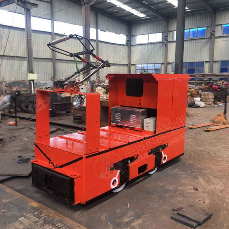 6吨架线式电机车 采用机械制动和电制动轨道牵引运输机车