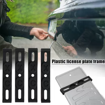 Avropa üçün sadə plastik nömrə çərçivəsi, Rusiya, Ukrayna nömrə çərçivəsi.