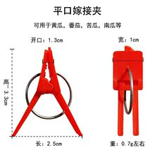 嫁接夹圆口方口大棚蔬菜夹子黄瓜西瓜苗叶仙蟹爪兰专用塑料夹子