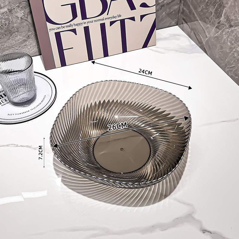 Sala de estar doméstica 2023, nueva mesa de té, bandeja de frutas, bandeja de dulces de recepción de lujo de alta calidad, bandeja de frutas de bocadillos