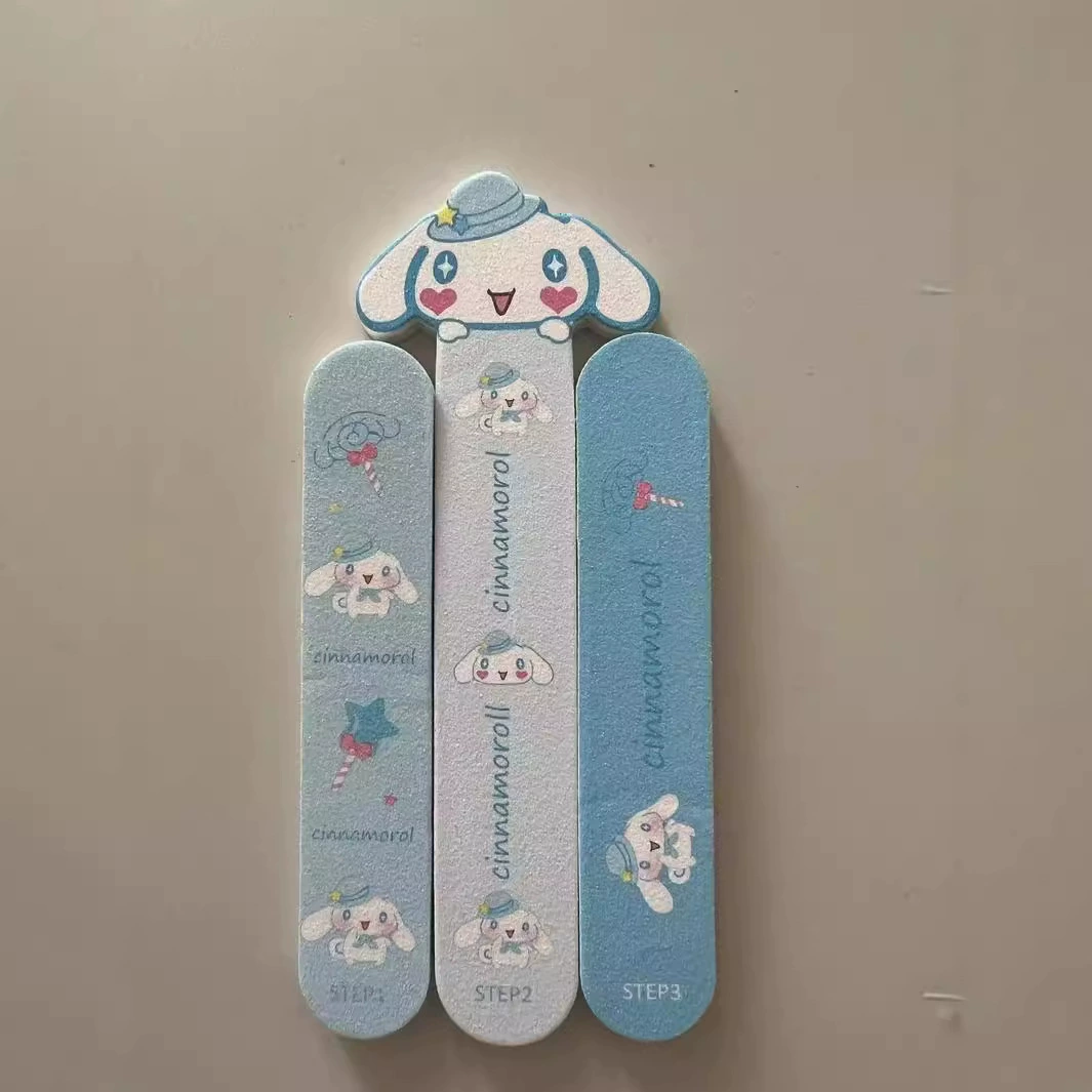 Три мультфильма богатого пса ногти с печатью и песком