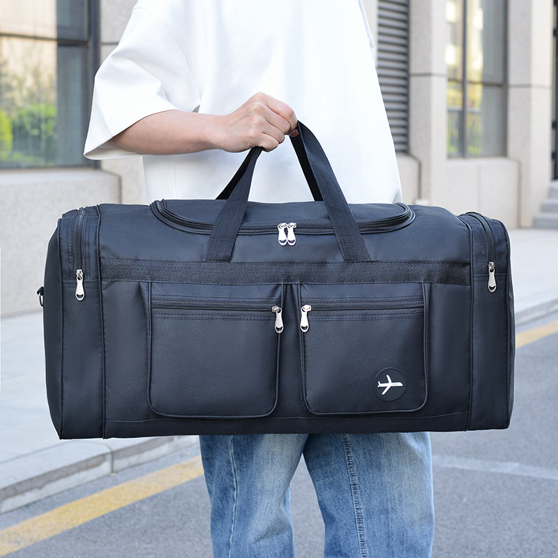 批发旅行包大容量牛津布单肩手提行李包托运包搬家袋折叠收纳袋包