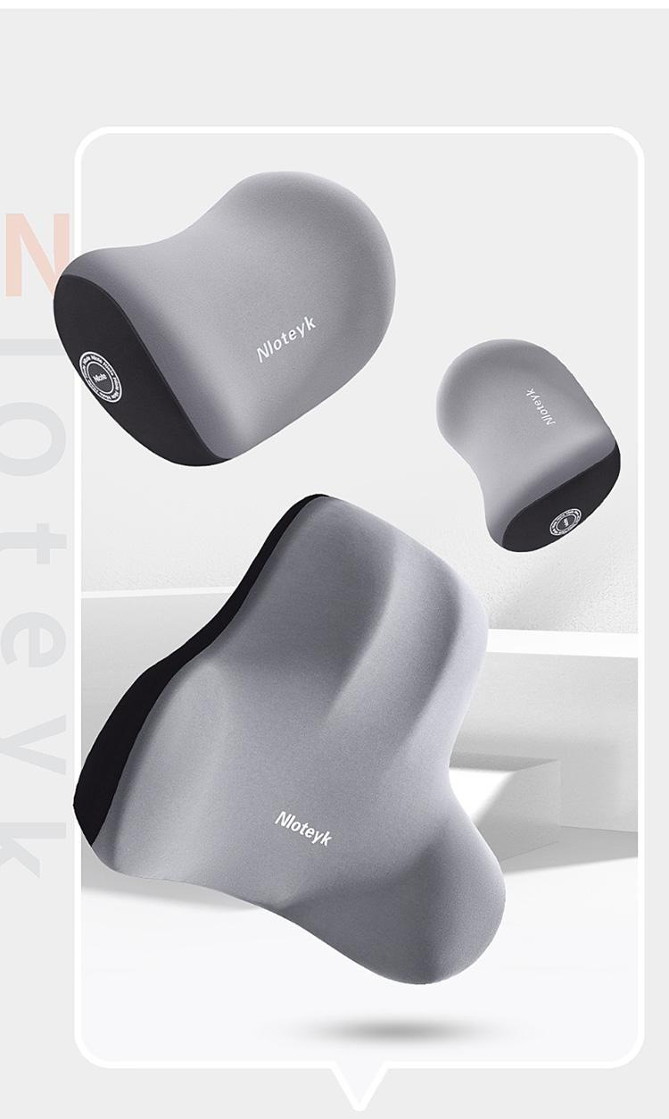 New milk silk memory foam headrest waist support universal simple style four seasons universal