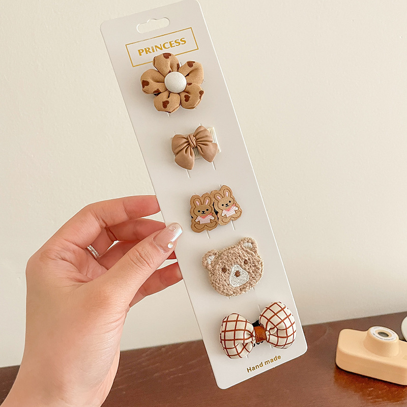 Niñas no lastiman el cabello lindo lindo abrazadera de pelo de sudor para bebés, cabello para bebés pequeños