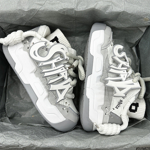  new student casual niche bread shoes for women Korean version ins trendy versatile couple thick-soled low-top sneakers for men