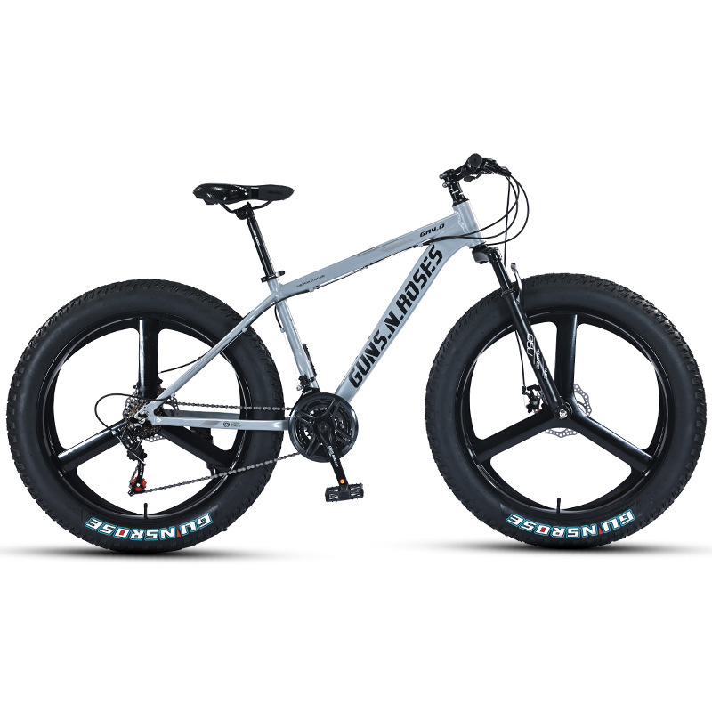 Bicicleta de nieve de playa de aleación de aluminio de 26 pulgadas 4.0 Neumático grande Bicicleta de montaña para hombres y mujeres