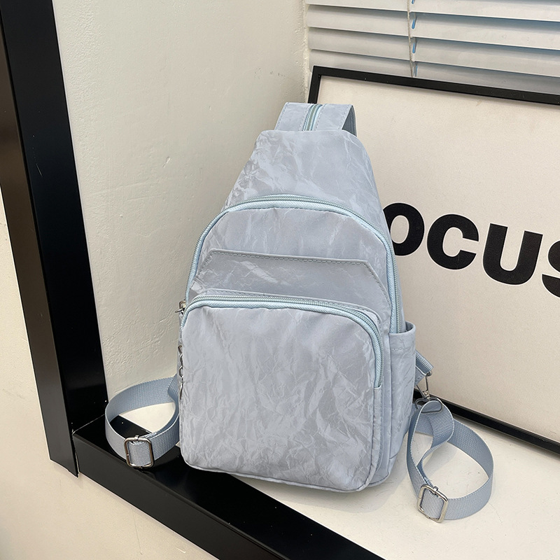 2024 nueva moda multifuncional multifuncional mochila casual pequeña para mujeres tres bolsas de pecho ligeras bolsas de hombro multicapa