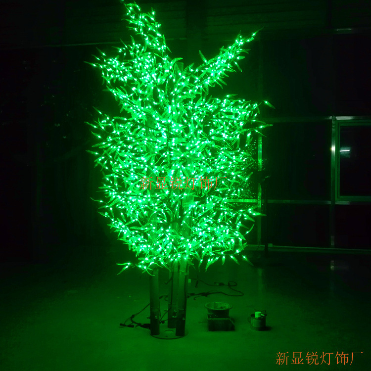 新显锐工厂供应LED竹子树灯夜景梦幻迷人【节节高】