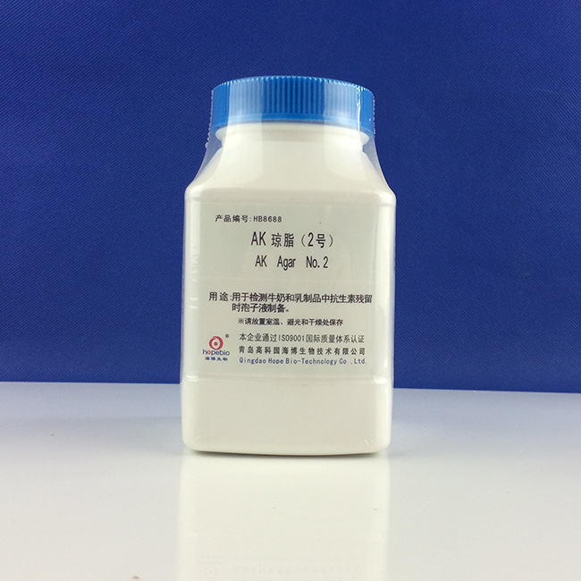 AK琼脂（2号）AK Agar（No.2） HB8688  250g  青岛海博生物