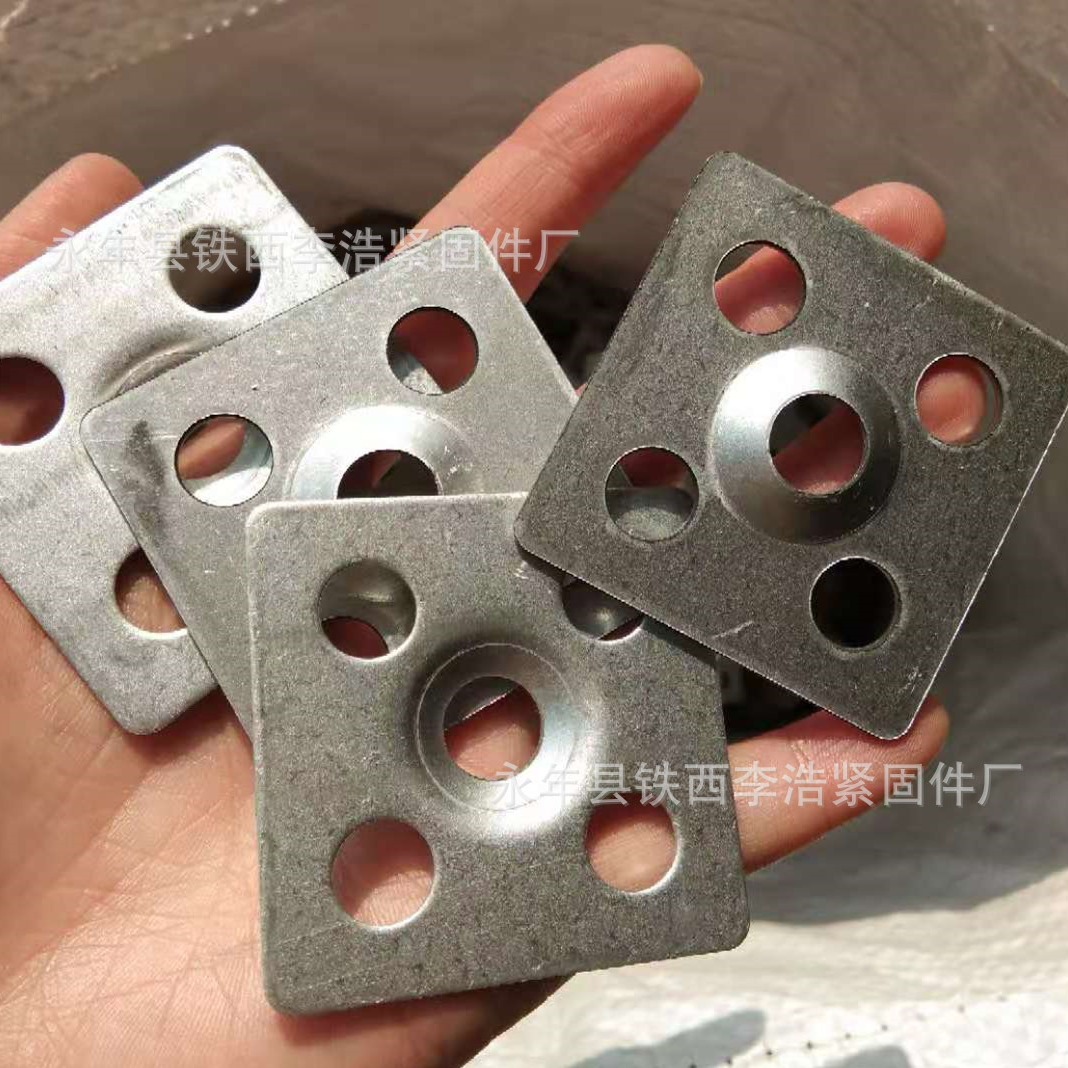 AK挂片不锈钢挂片瓷砖挂件垫片点挂石材背景墙挂片50*1.2 100*1.5