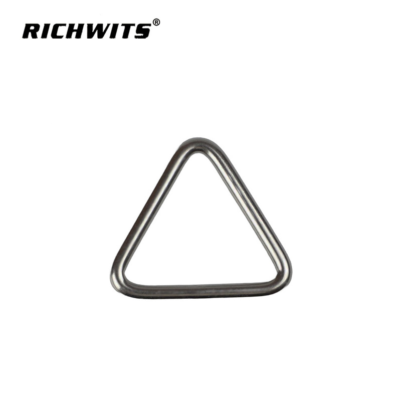 Stainless steel triangle ring triangle connection ring luggage accessories hardware accessories 304 316 equilateral triangle ring Stainless steel triangle ring triangle connection ring luggage accessories hardware accessories 304 316 equilateral triangle ring