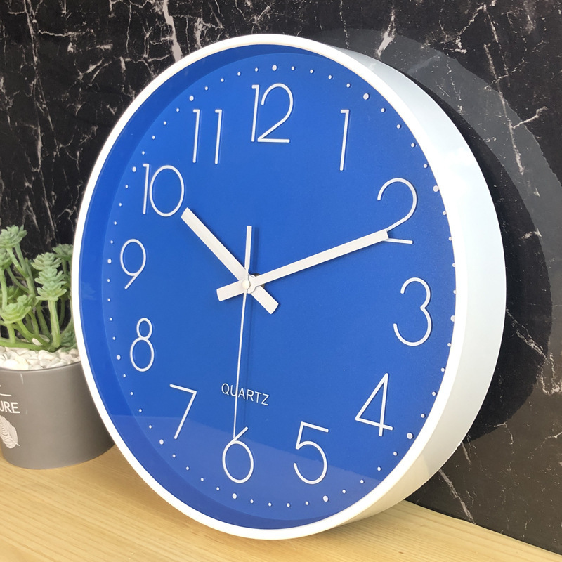 30cm時計掛け時計リビング時計掛け時計クォーツ時計壁掛け式クリエイティブ静音時計壁掛けウォールクロック|undefined