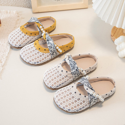 Туфли, босоножки, модные детские нескользящие тапочки в стиле Crocs, коллекция весна 2026 года, стиль «принцесса», мягкая подошва