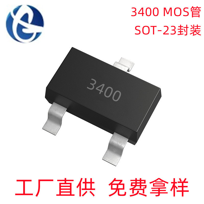 Source Factory 3400 Sot-23 Packaged Mosfet Field-Effect Transistor