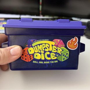 Cross-Border New Product Dumpster Dice - Fast-Paced Family Dice Game Suitable for Family Game Night