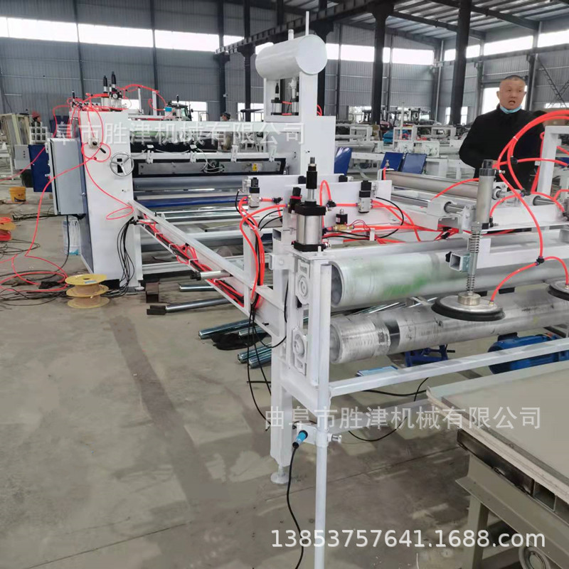 PET高光板覆膜机 风管复合彩钢板贴合机 PUR热熔胶玻镁板平贴机