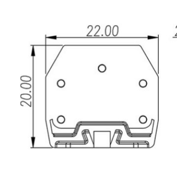 PM2.5NC ��� DINKLE �ն˸��� ��ɫ PA66 UL94-V0 ������PM2.5N