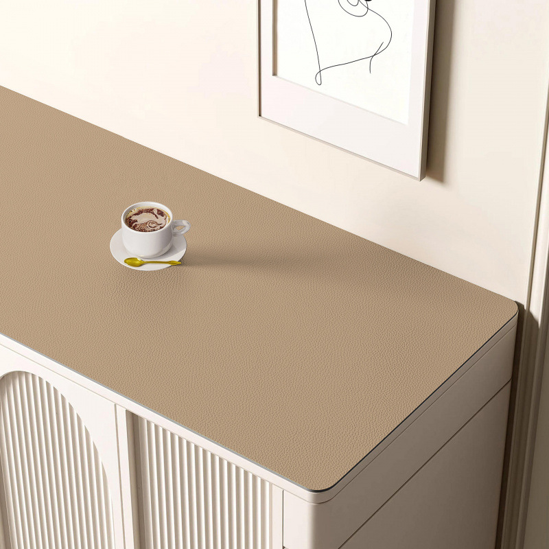 Estera de mesa de color sólido estera de gabinete de zapatos estera de cubierta de cubierta de cubierta de TV a prueba de aceite a prueba de agua a prueba de suciedad