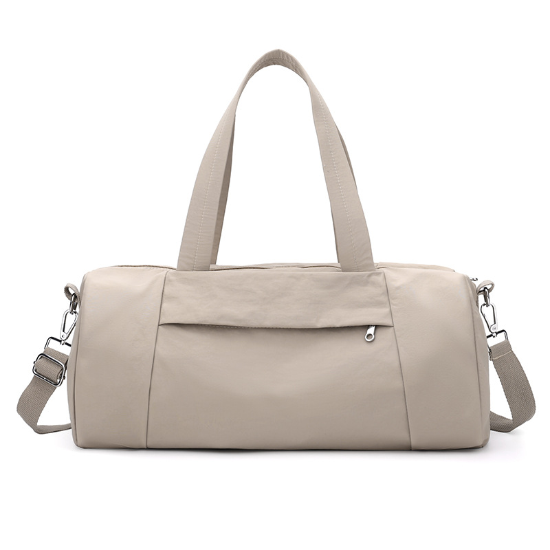 Bolsa de viaje de corta distancia de gran capacidad, bolsa de fitness de natación deportiva para mujeres, bolsa de equipaje de almacenamiento portátil de varios compartimentos para viajes de negocios