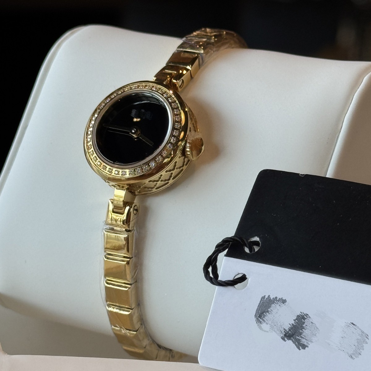 Micro-Business Supply Casual Ceramic Women's Watch Fashion Fashion Diamond-Set Quartz Long Strap Bracelet Watch with High-End Elegant