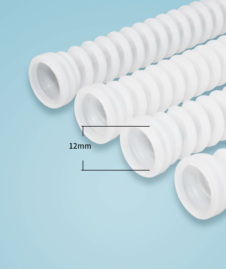 硅胶气管硅胶波纹管食品级硅胶移动肺宝呼吸软管医用器材胶管