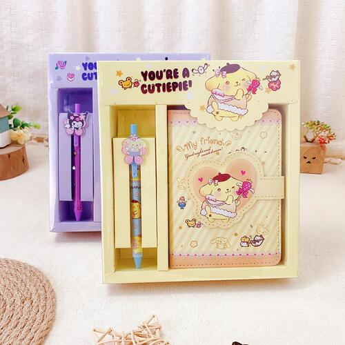 Handbook Set Gift Box Cute Elementary School Student Gift Notebook Children Creative Stationery Set Gift Pack