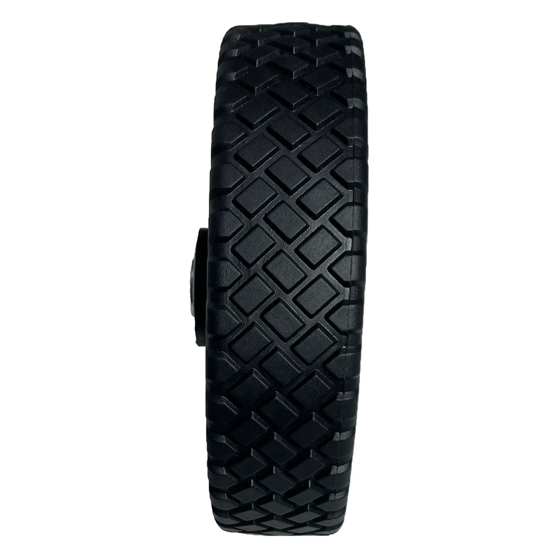 6-дюймовые колеса газонокосилки из ПВХ, износостойкие и устойчивые к коррозии, не пневматические шины