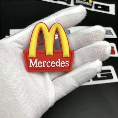 C-Class, E-Class, and S-Class modified with: Car logo - standard-