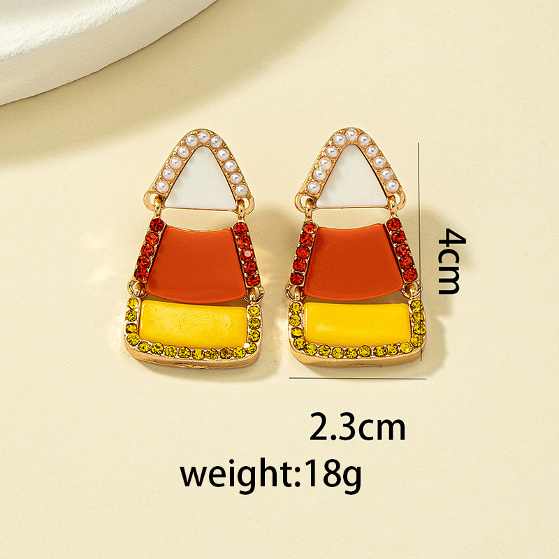 Wedding Occasion Fashion Geometric Alloy Plating Earrings