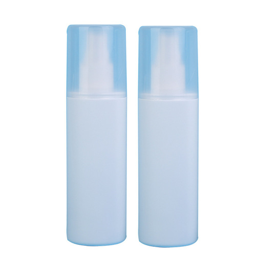 100ml full cover spray bottle large cap plastic dispensing bottle HDPE plastic vacuum black white spray bottle