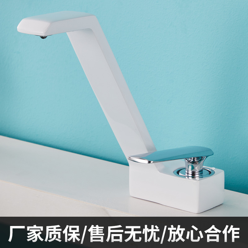 Vida canción Luz de lujo arte nórdico fregadero grifo lavabo caliente y frío grifo