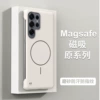 Magnetic in the thin circle without borders (rock white)